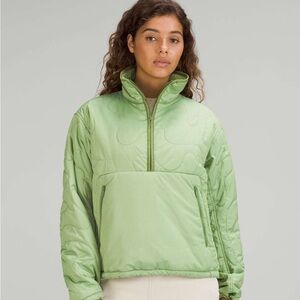 lululemon athletica Mint Green Puffer Jacket